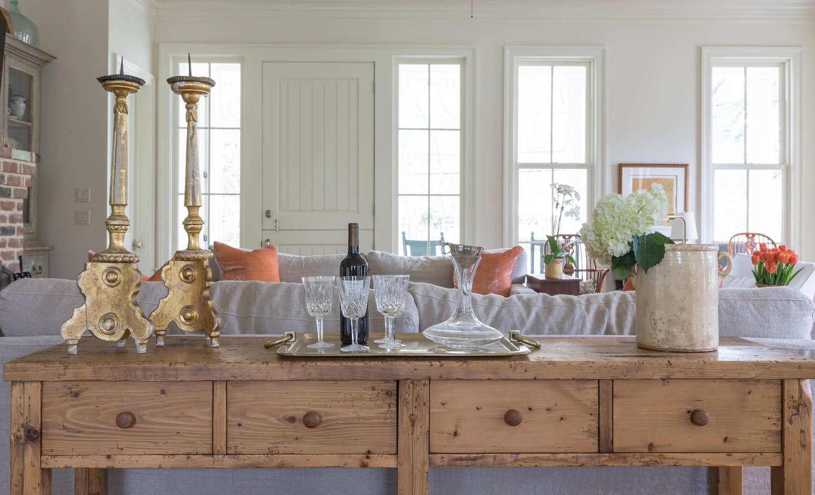 How to get the Farmhouse Style Living Room