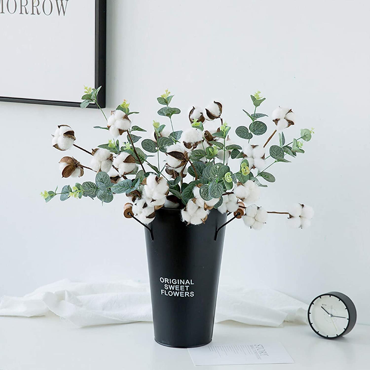Cotton Stems farmhouse vase decor