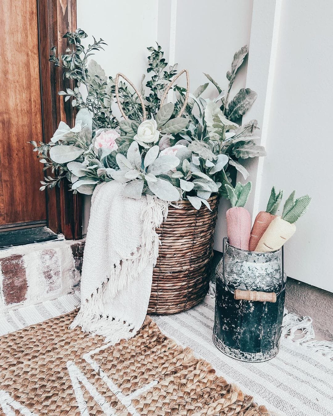 Easter front porch